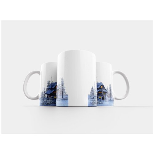 фото Кружка "рождество, рождественская вечеринка, зима" 320 мл lotsprints