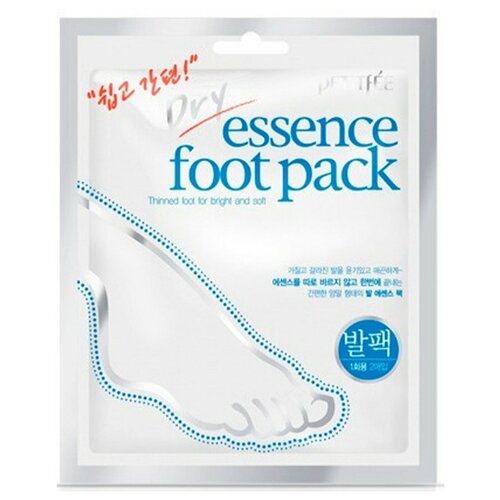 PETITFEE Набор Маска-носочки для ног с сухой эссенцией Dry Essence Foot Pack, 10 шт