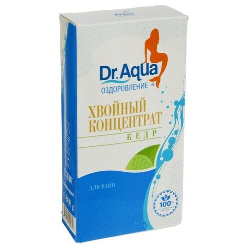 Хвойный концентрат Dr. Aqua «Кедр», 800 г дкб витамины кормовые добавки теленок 3л хвойный концентрат