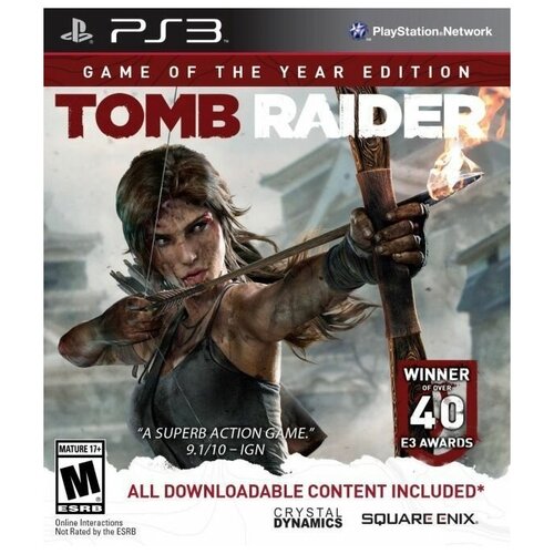 Tomb Raider Издание Игра Года (Game of the Year Edition) (PS3) английский язык игра tomb raider game of the year edition для playstation 3