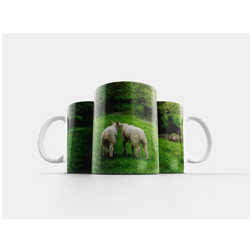 фото Кружка "цветок, автомобиль, подсолнухи" 320 мл lotsprints