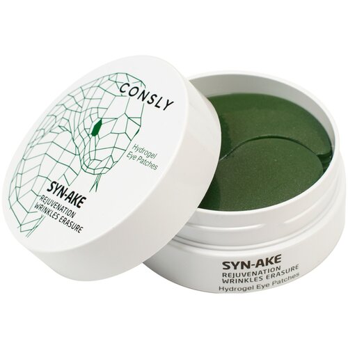 Consly Гидрогелевые патчи для области вокруг глаз Syn-Ake Rejuvenation Wrinkles Erasure, 60 шт.