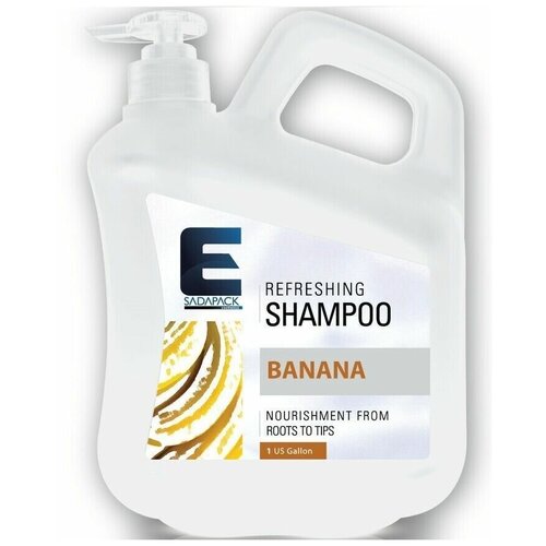 Elegance Refreshing Shampoo Banana - Шампунь для волос Банановый 3750 мл