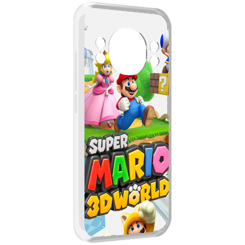 Чехол MyPads Super Mario 3D World для Doogee S98 / S98 Pro задняя-панель-накладка-бампер
