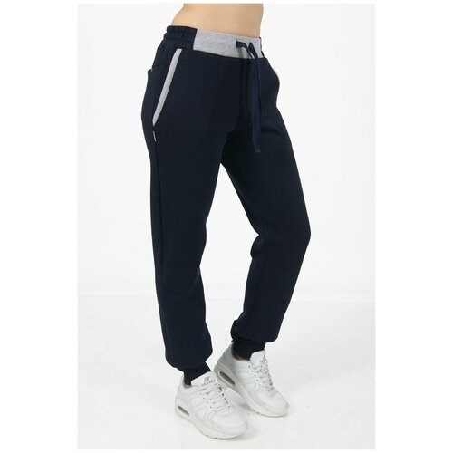 фото Брюки утепленные crosssport бжуф-013 (42, темно-синий)