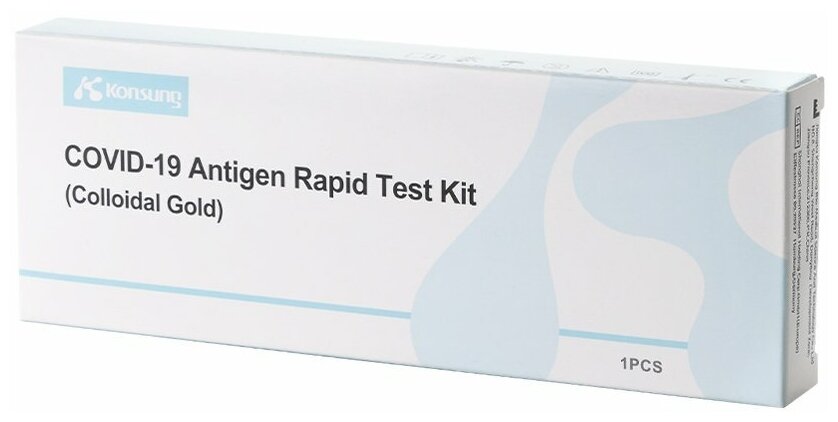 Экспресс-тест на коронавирус (COVID/ковид) COVID-19 ANTIGEN RAPID TEST KIT 1 шт.