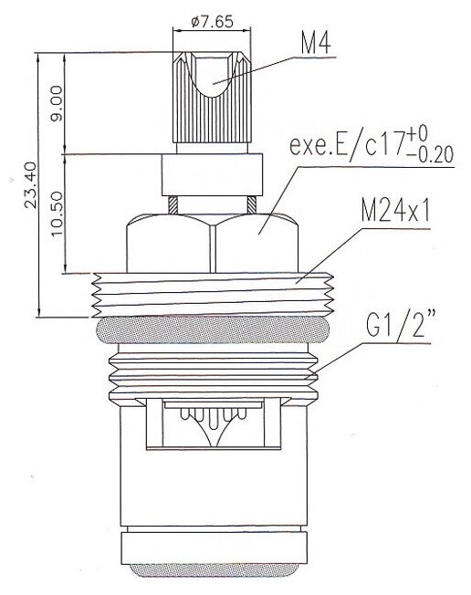 Кранбукса Cr-CE24 Z20 (компл.2шт.) - фотография № 7