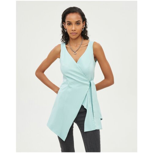 фото Топ с асимметричным низом shi-shi (42, мятный)