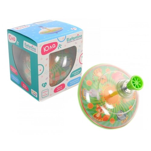 Юла Зоопарк IT106262 цвет зеленый Elefantino 680₽