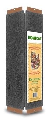 Homecat Когтеточка с кошачьей мятой угловая 65х25 см 6301274208, 1,834 кг