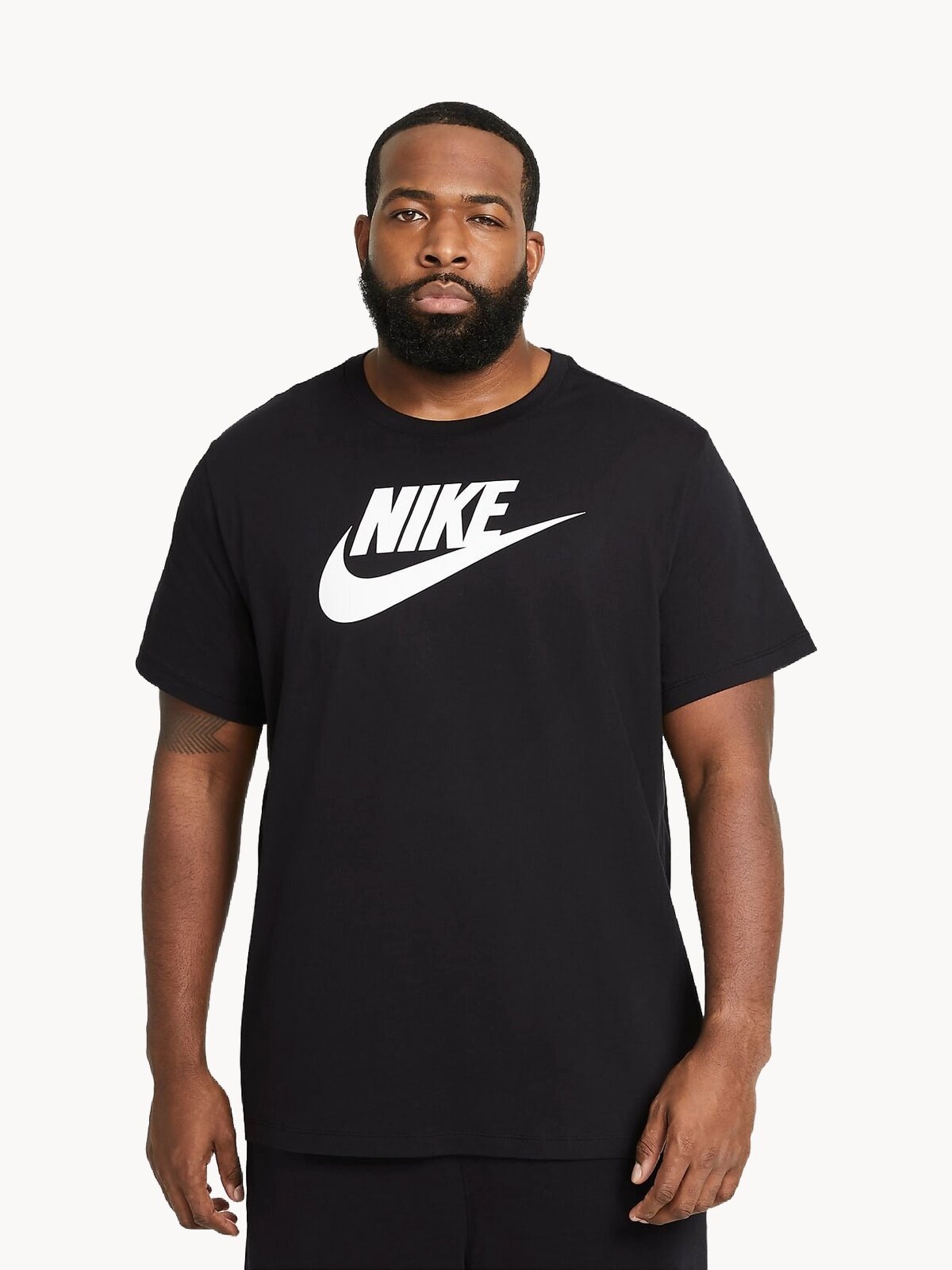 Футболка спортивная NIKE ICON FUTURA, 1 шт., размер XS, черный