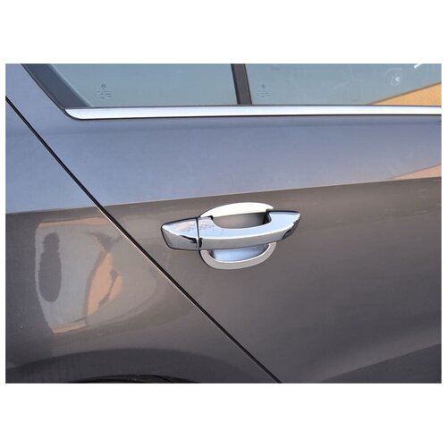 фото Хромированные накладки на ручки для volkswagen golf 6 autonew16