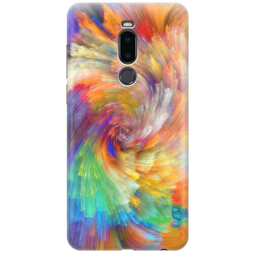 фото Re:paчехол - накладка artcolor для meizu note 8 с принтом "акварельная красота"