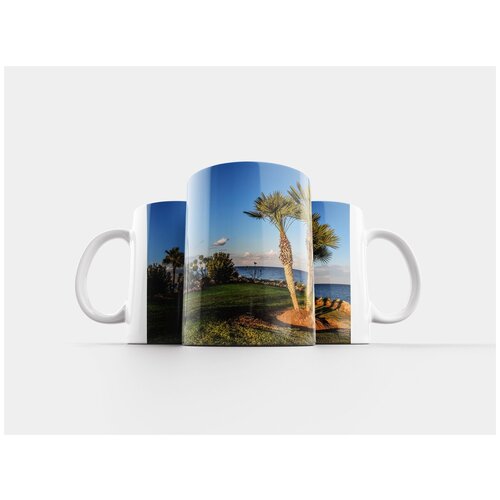 фото Кружка "озеленение, сад, пальмы" 320 мл lotsprints