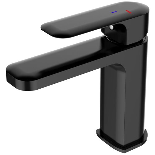 Смеситель для раковины Sensea Remix однорычажный цвет чёрный