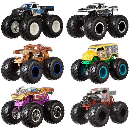 Mattel. Hot Wheels Машинки Monster Trucks в ассортименте арт. FYJ44 монстр трак crazon 333 19184b 1 16 оранжевый