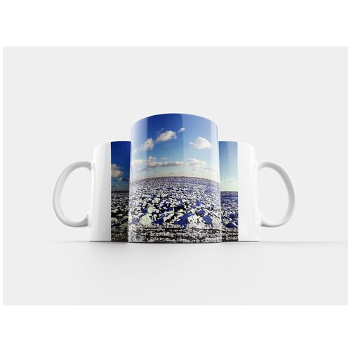 фото Кружка "зима, поле, снег" 320 мл lotsprints