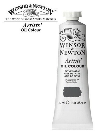 Масляные Winsor&Newton Краски масляные Winsor&Newton ARTISTS' 37мл, серый Пейн