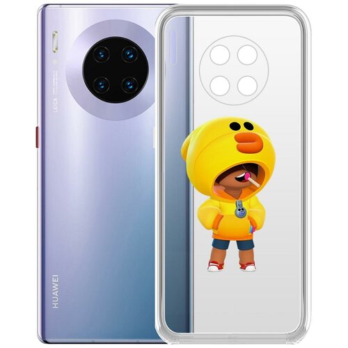 Чехол-накладка Clear Case Brawl Stars-Леон Салли для Huawei Mate 30 чехол накладка clear case brawl stars ворон для huawei mate 30