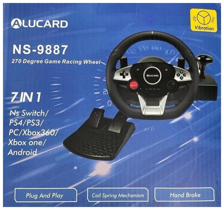 Руль игровой универсальный Xbox 360 ПК Nintendo Switch Android PS3 PS4 Xbox One