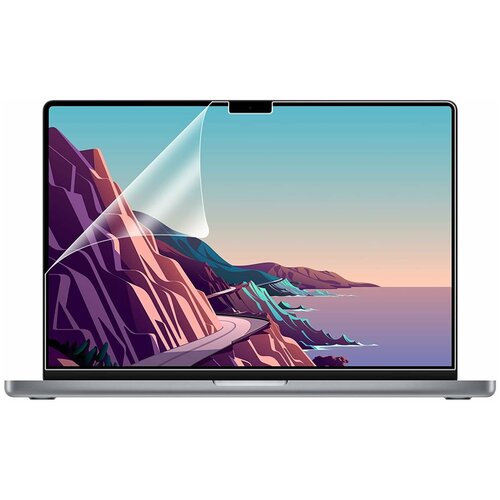 Защитная пленка на экран Wiwu Screen Protector для MacBook Pro 16 2021 2 шт. (Clear) защитная пленка для клавиатуры wiwu tpu keyboard protector for apple macbook 14 2