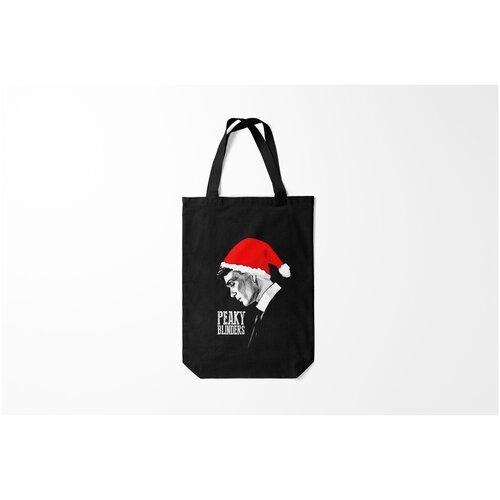 фото Сумка-шоппер / 31х42 см / сериалы / острые козырьки новогодний burnettie