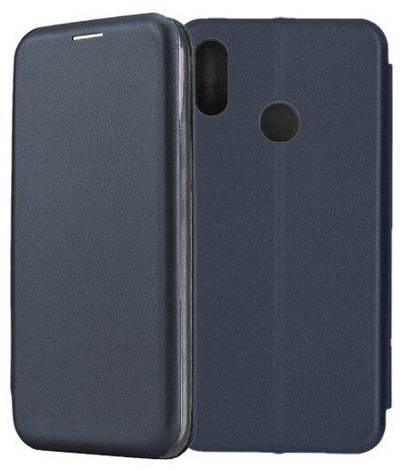 Чехол-книжка Fashion Case для Huawei Honor 10 Lite темно-синий