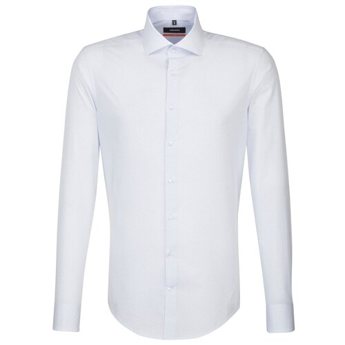 фото Рубашка seidensticker размер 40 голубой