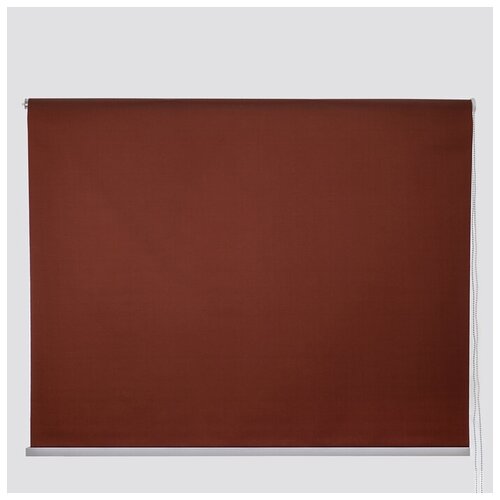 Штора рулонная 120х180 см, цвет коричневый 1393184