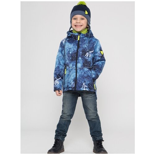 фото Куртка демисезонная для мальчика шалуны 103146 синий 24, 080