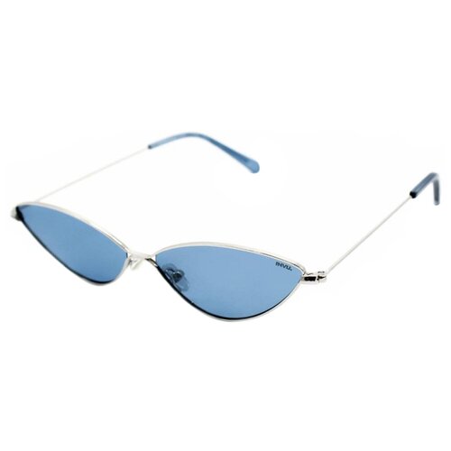 фото Солнцезащитные очки invu, узкие, оправа: металл, для женщин, серебряный