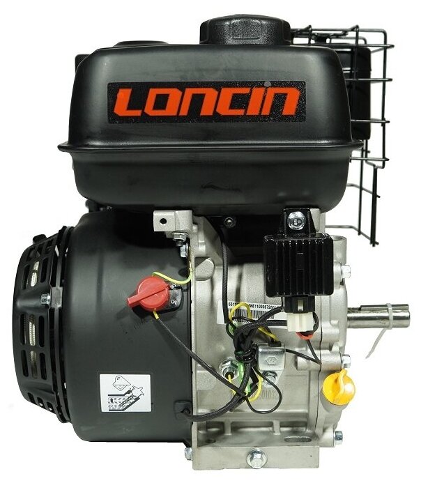 Двигатель бензиновый Loncin LC175F-2 (R type) D19 5А (85л с 252куб вал 19мм ручной старт катушка 5А)