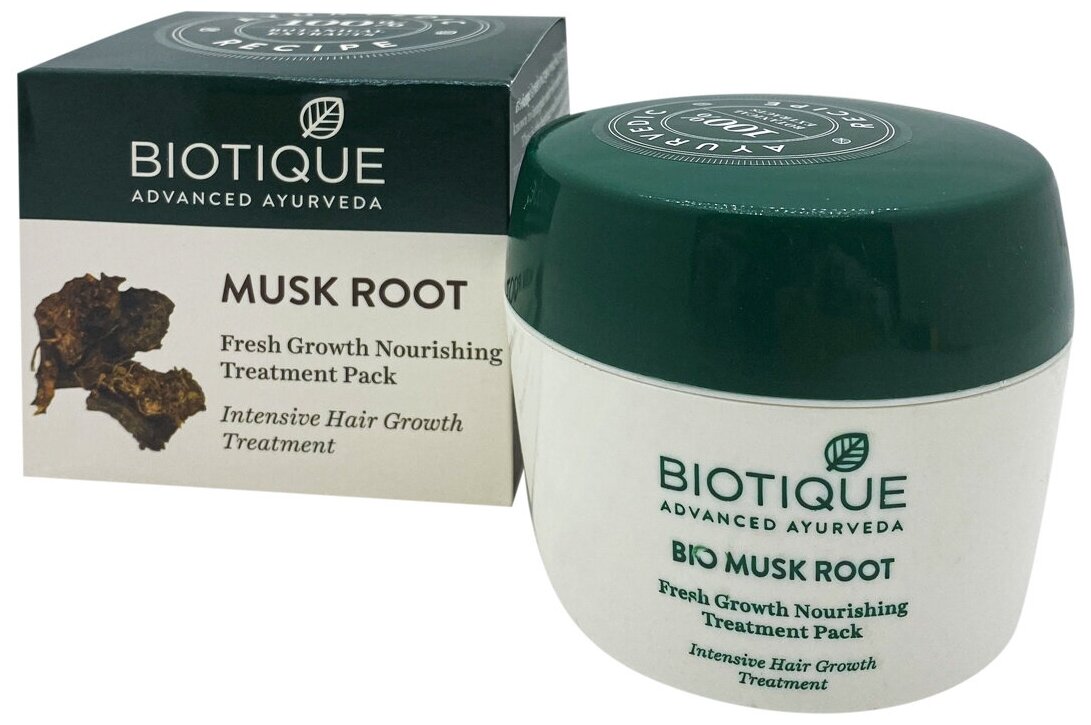 Маска для волос восстанавливающая Био мускусный корень (hair mask) Biotique | Биотик 230г