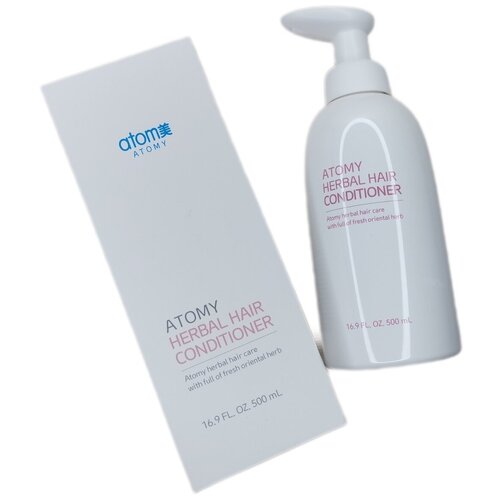 Atomy Herbal Conditioner Атоми Хербал кондиционер для волос 500 мл atomy herbal body cleanser атоми хербал гель для душа 500 мл