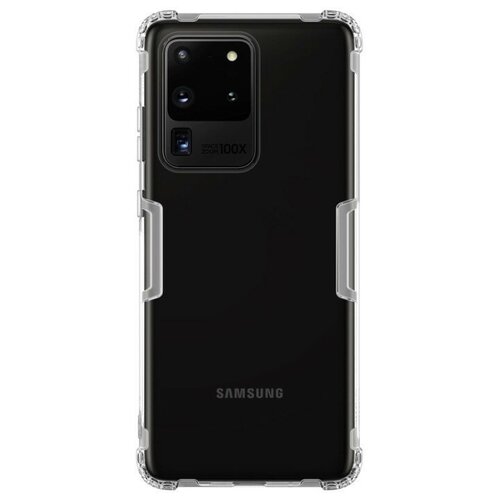 Накладка Nillkin Nature TPU Case силиконовая для Samsung Galaxy S20 Plus SM-G985 прозрачная накладка nillkin nature tpu case силиконовая для samsung galaxy s20 plus sm g985 прозрачная