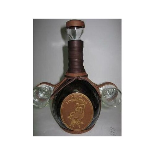 Графин подарочный Лучшему руководителю 0,4 л KSVA-ВП-244