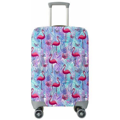 фото Чехол для чемодана "фламинго" s marengo textile