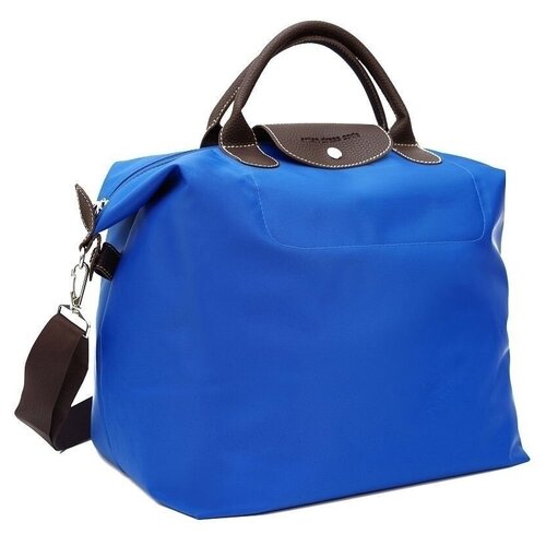 фото Сумка дорожная мужская, женская, для ручной клади победа, аэрофлот, хозяйственная, спортивная antan 2-313 сатин/голубой