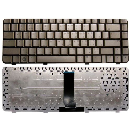 Клавиатура для ноутбука HP Pavilion DV3500 Series Серебристая 183000₽