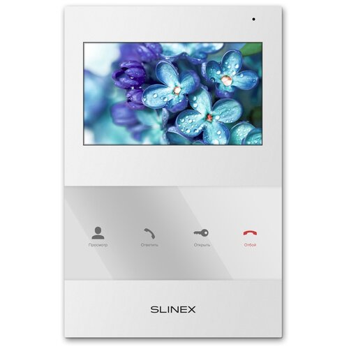 Slinex SQ-04 белый видеодомофон sq 04 бел slinex 00086981 00086981