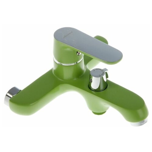 Accoona Смеситель для ванны Accoona A6366K, однорычажный, с шаровым переключателем, зеленый