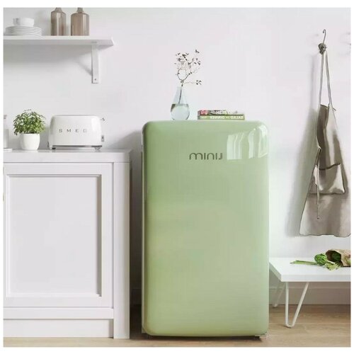 Холодильник Xiaomi MiniJ Retro Light Series BC-M121CG Green 4700000₽