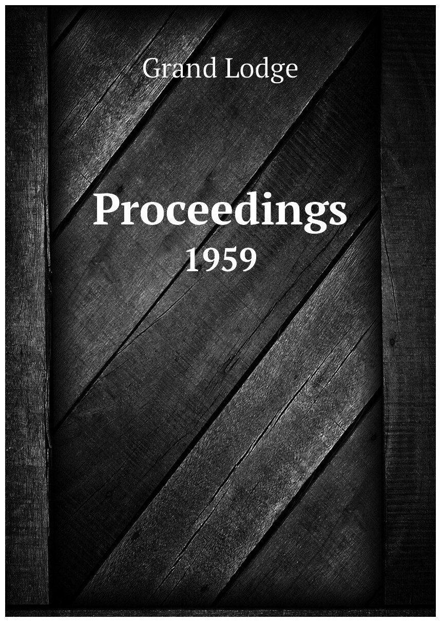 Proceedings. 1959