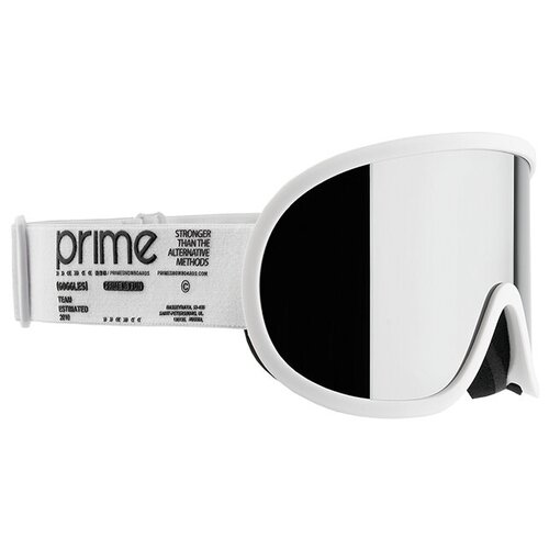 фото Маска prime - fun f1 white prime snowboards