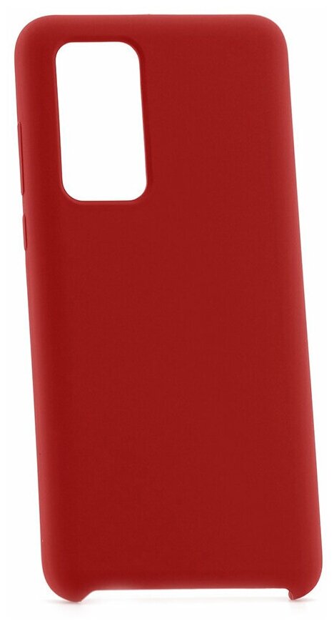Чехол на Huawei P40 Derbi Slim Silicone-2 красный
