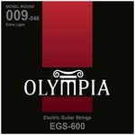 Струны для электрогитары, калибр 09-46, Olympia EGS600 Nickel Wound - изображение