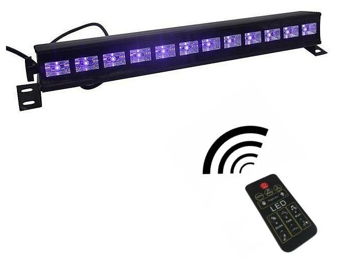 Cветодиодный УФ прожектор SkyDisco LED BAR 36 UV DMX