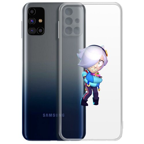 фото Чехол-накладка clear case brawl stars-колетт для samsung galaxy m31s (m317) krutoff group