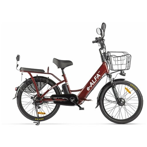 Электровелосипед Green City e-ALFA new чёрный 5729000₽