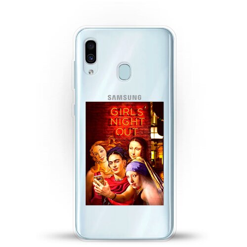 фото Силиконовый чехол girls nignt out на samsung galaxy a20 andy & paul